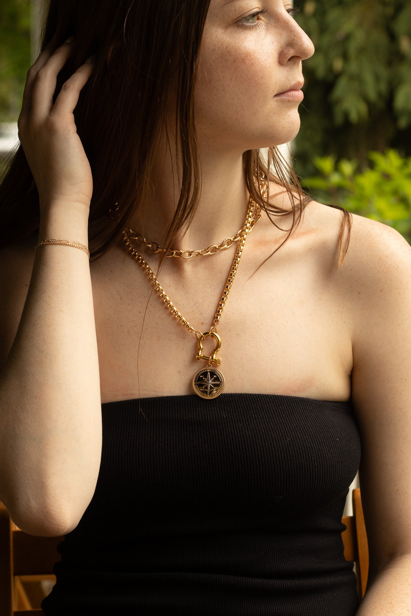 Sofia Chunky Cable Chain Necklaces