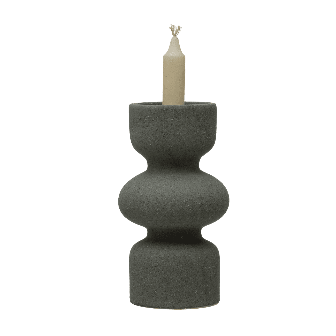 Stoneware Tealight/Taper Holder Candles + Incense