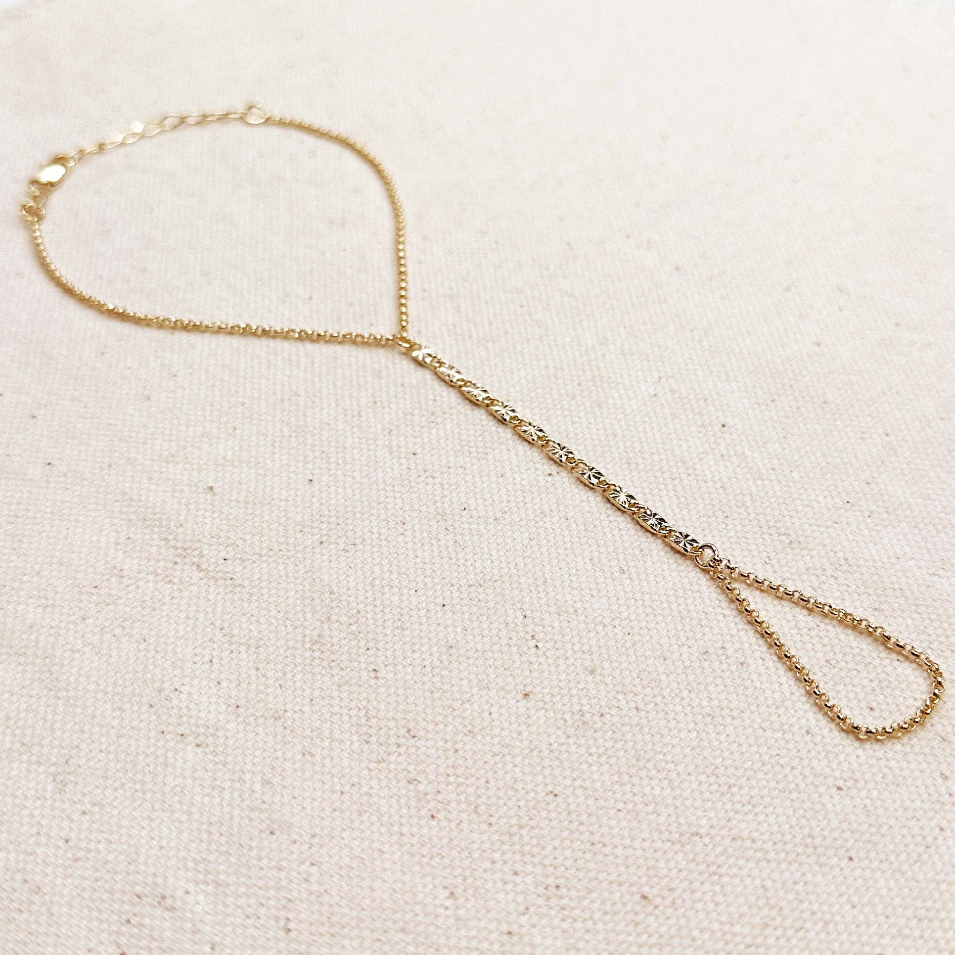 Sunburst Hand Chain Bracelets + Anklets