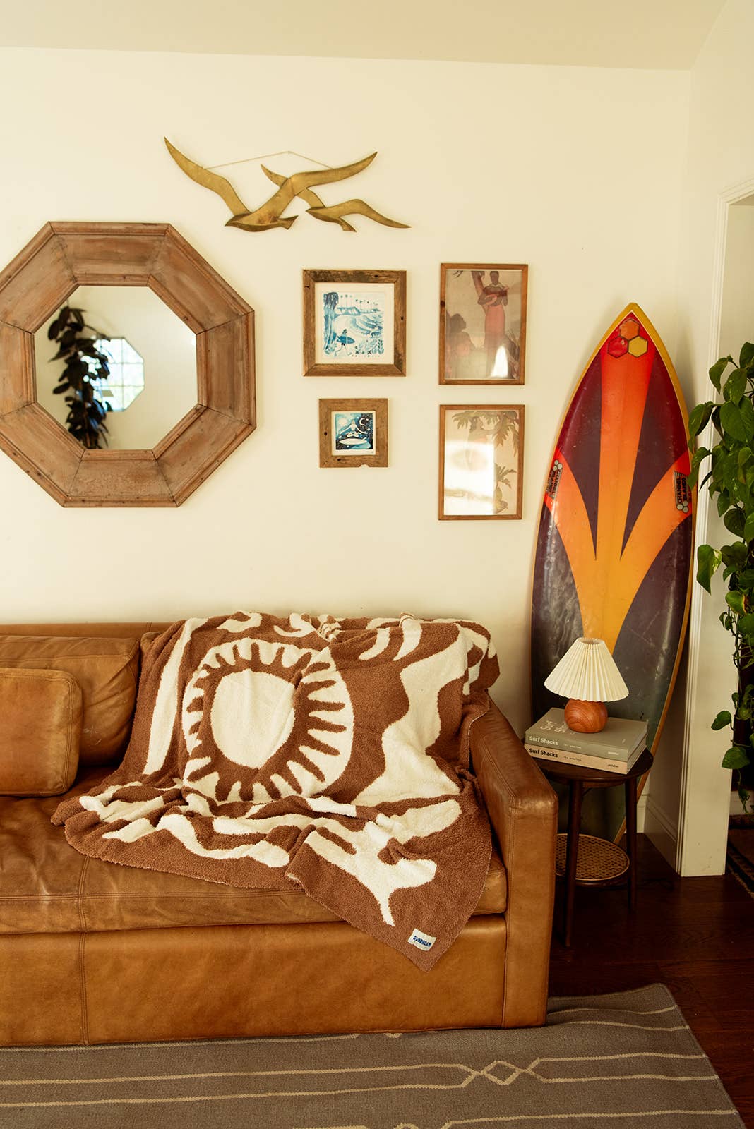 Sundream - Paradise Plush Throw - Raw Umber