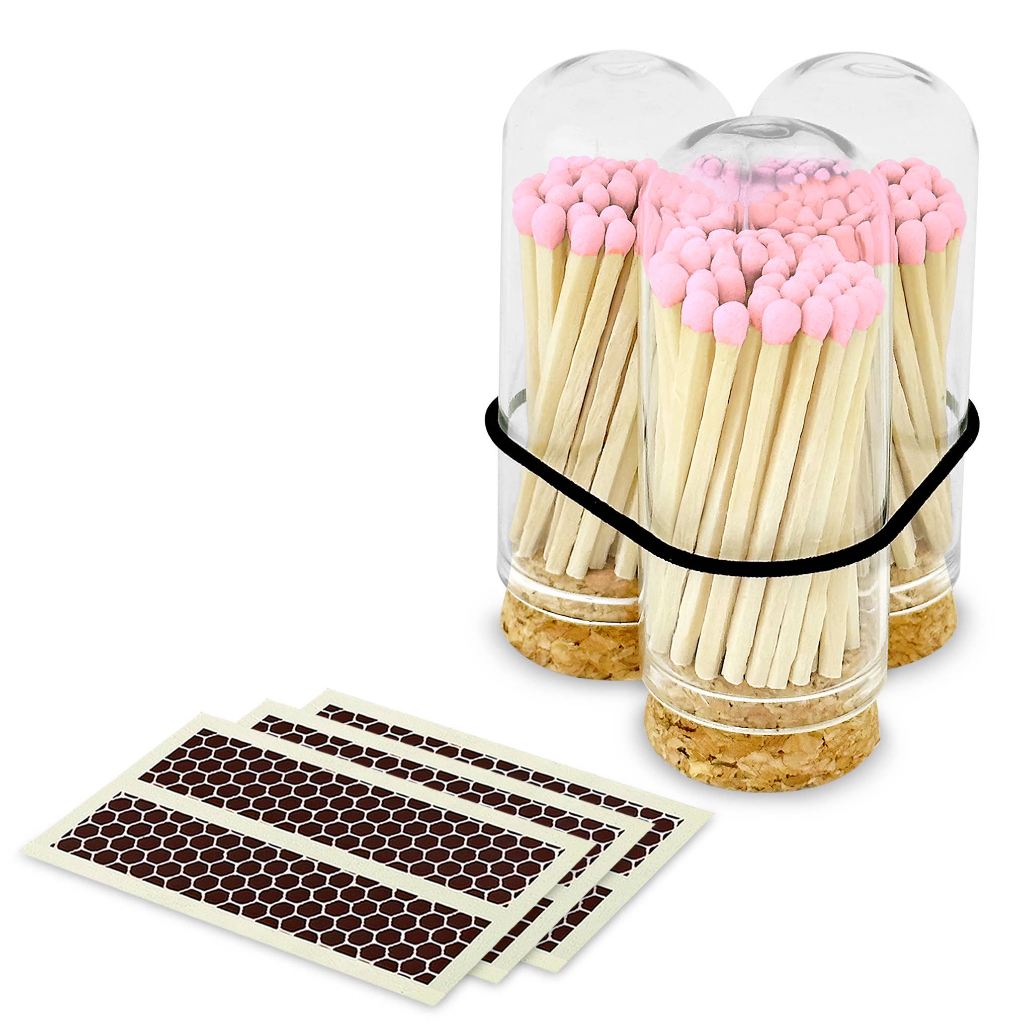 Thankful Greetings - 2" Matches + Mini Cloche - Colors of Your Choice + Strikers
