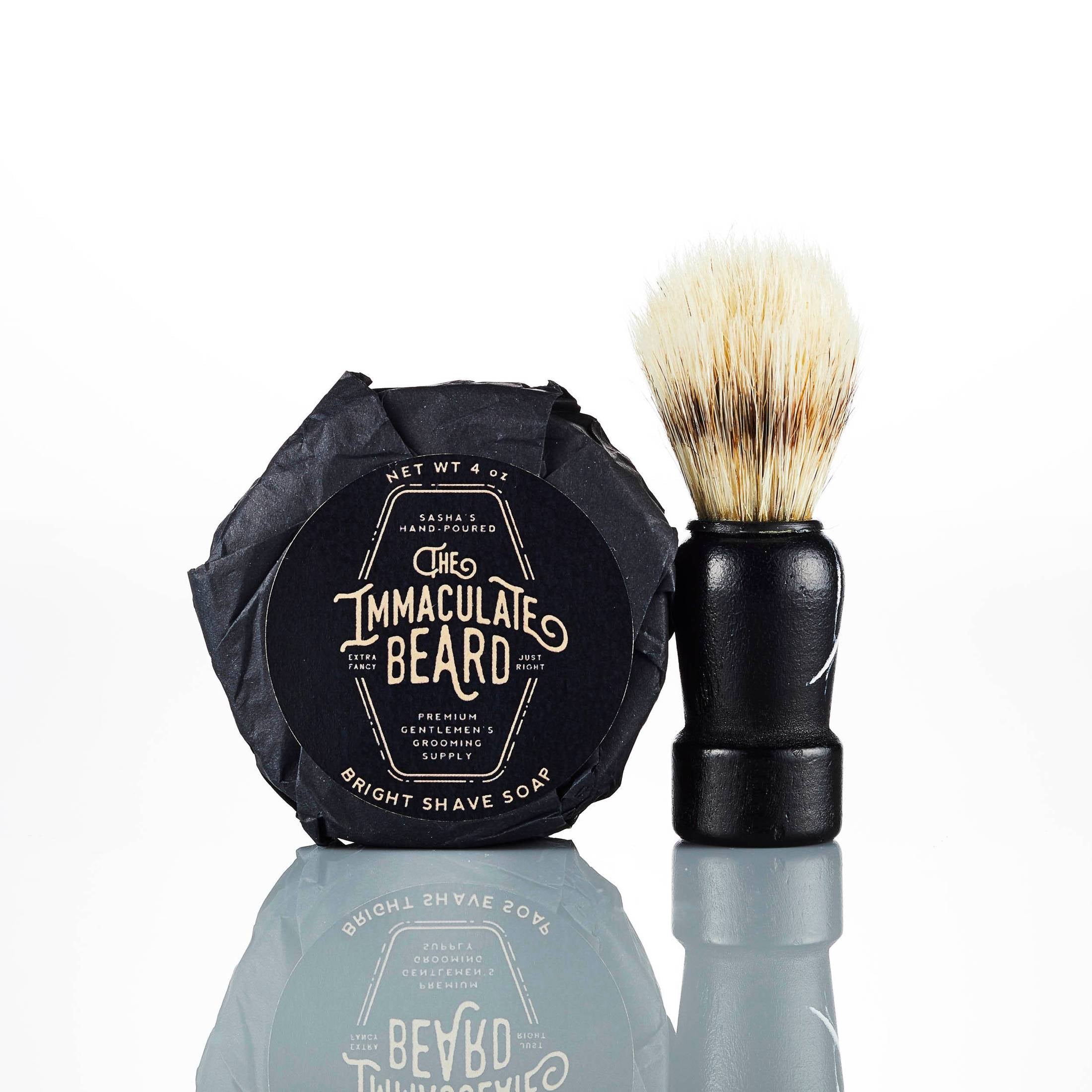 The Immaculate Beard - Beard Oil BRIGHT spearmint eucalyptus lemon peel sea air