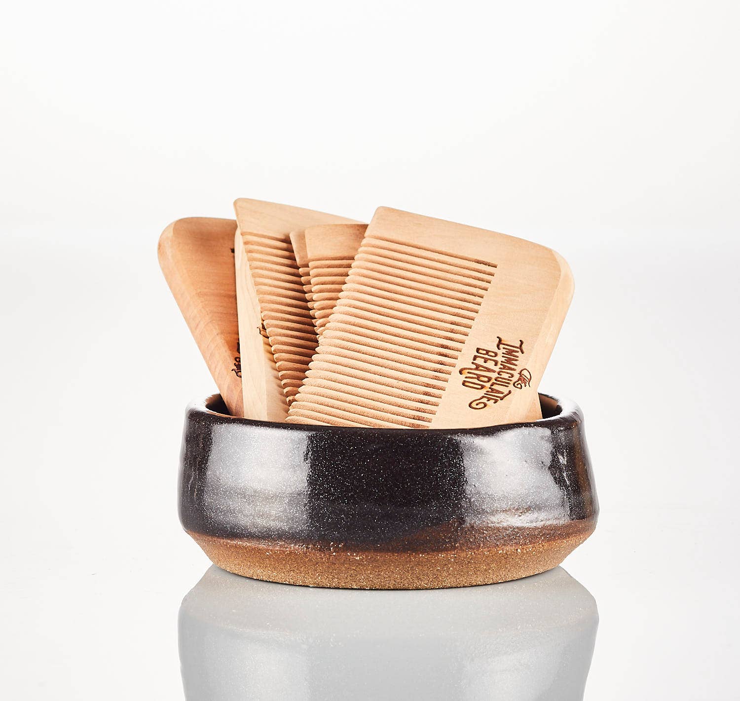 The Immaculate Beard - Wooden Beard Comb