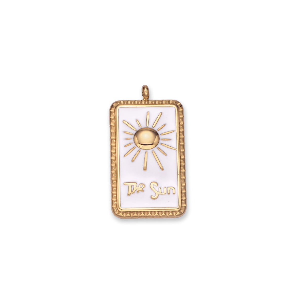 The Sun Tag Charm Charms