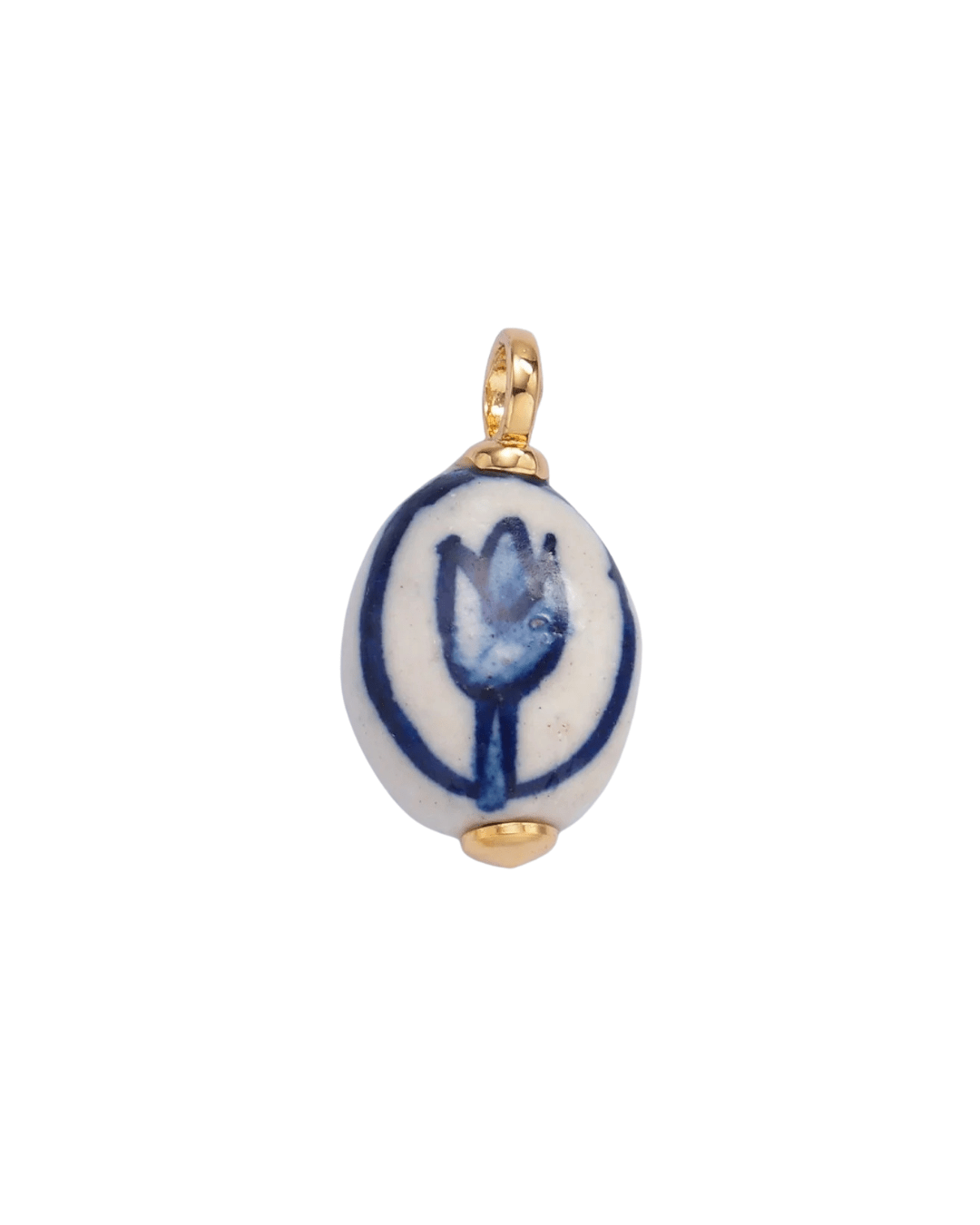 Tulip Ceramic Drop Charm Charms