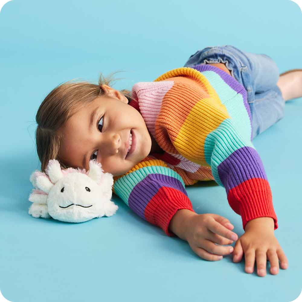 Warmies - Lavender Scented Plush - Gifts - Axolotl Warmies Junior