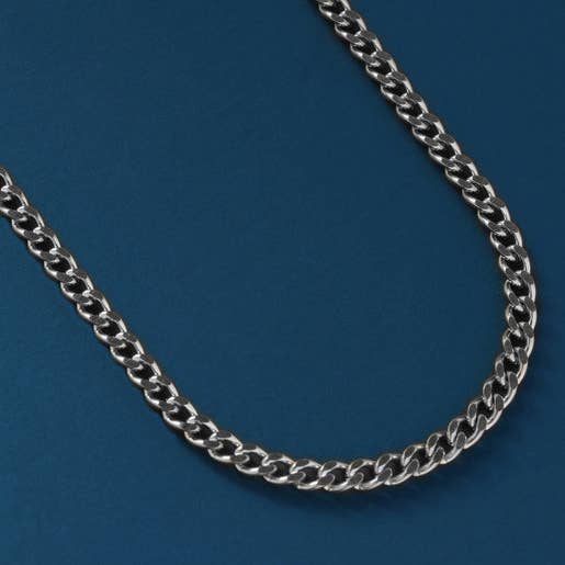 We Are All Smith - Waterproof Stainless Steel Cuban Chain Necklace 4mm