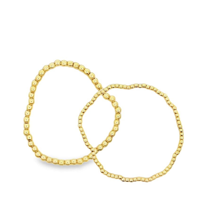 Gold Beaded Bracelet