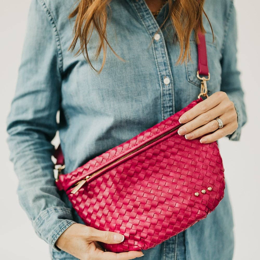 Westlyn Woven Crossbody Bag Bags + Pouches