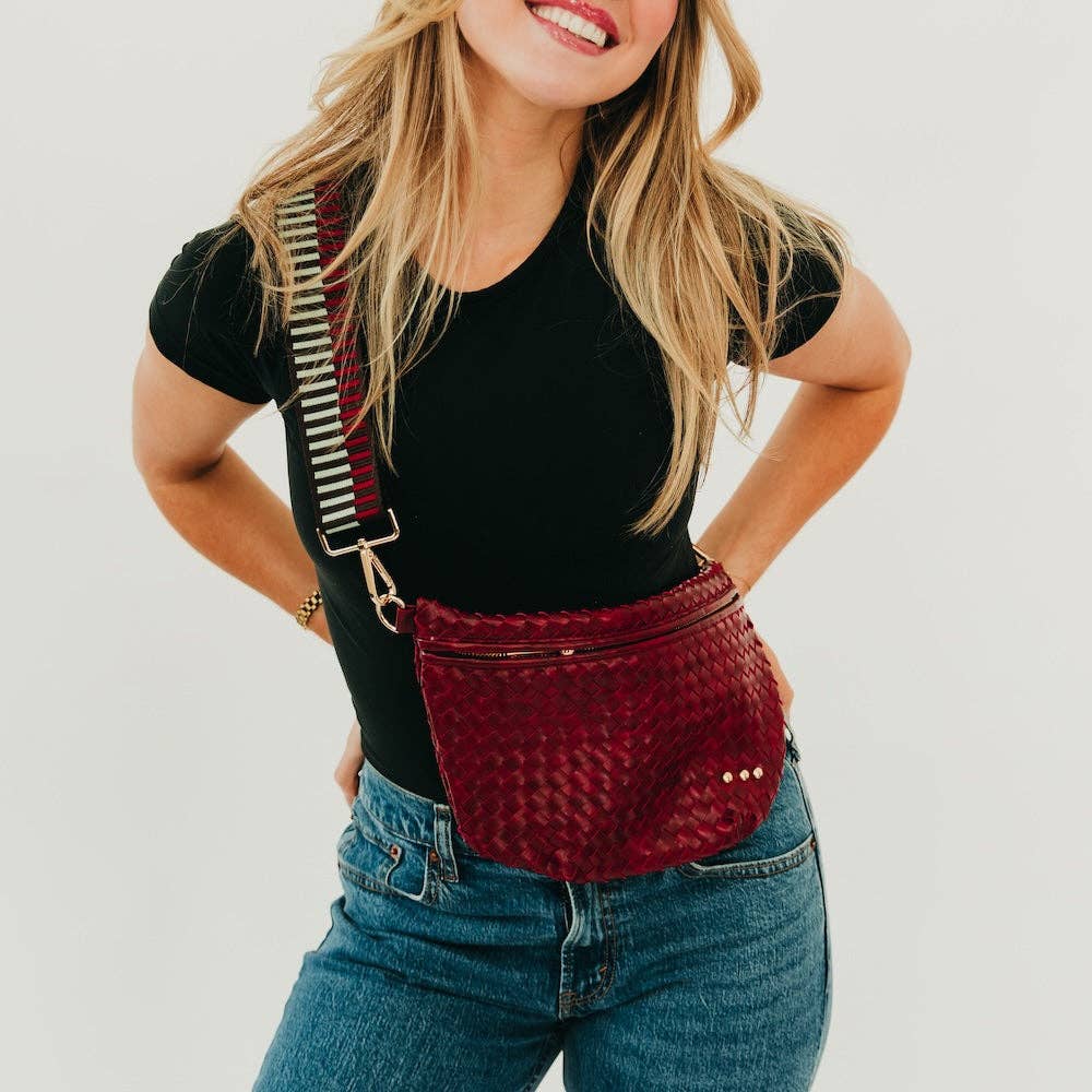 Westlyn Woven Crossbody Bag Bags + Pouches