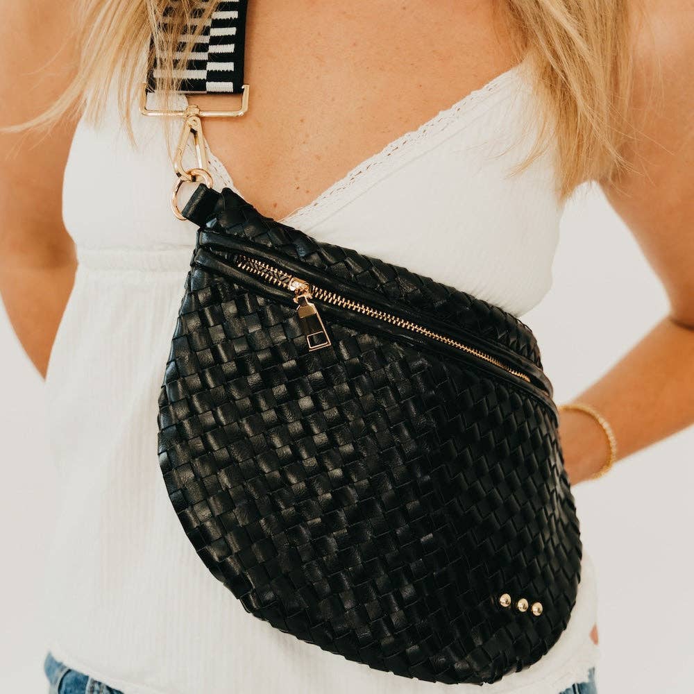 Westlyn Woven Crossbody Bag Bags + Pouches