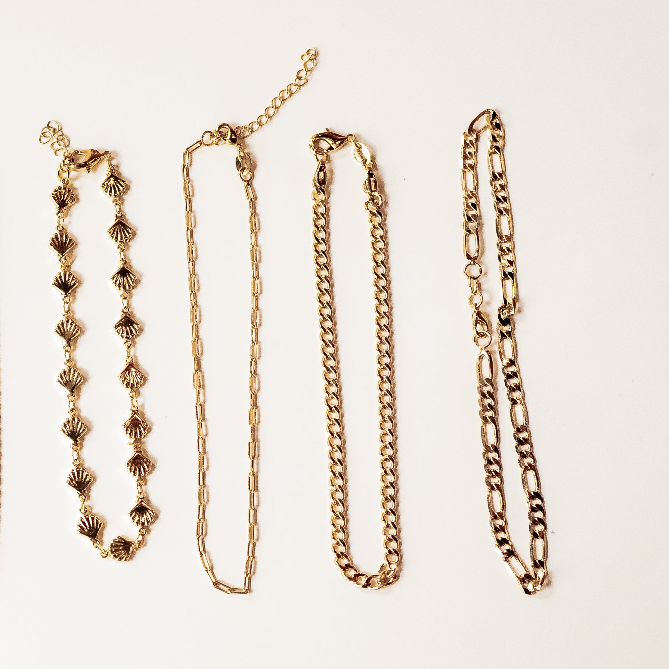 18k Gold Filled Figaro Anklet