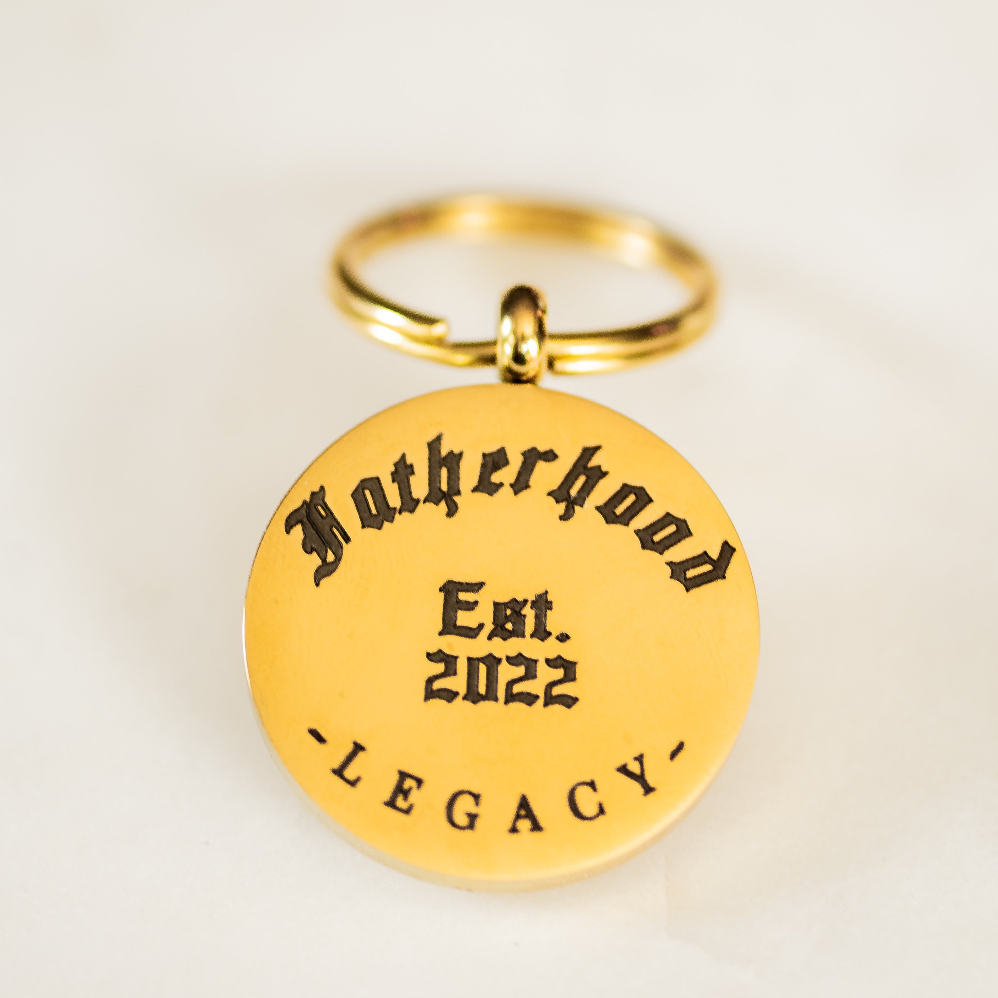 Fatherhood Key Tag