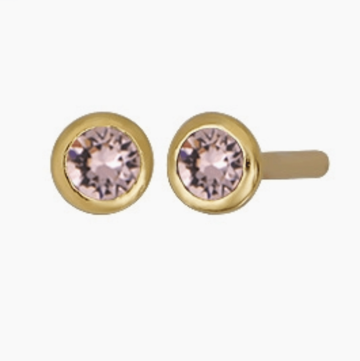 Birthstone Stud Earrings in Gold // Choose Stone Earrings