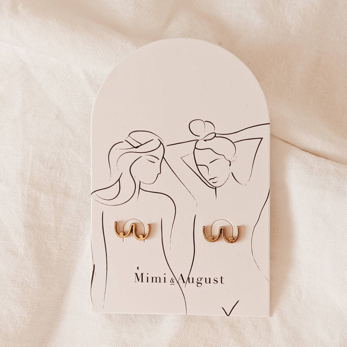 Boob stud earrings Earrings