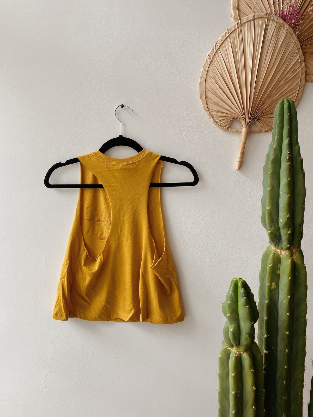 Cleveland Babe Cropped Tank // Mustard Tops