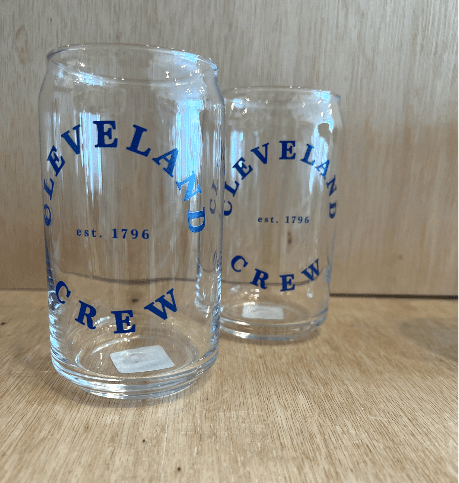 Cleveland Crew Glass Tumbler Kitchen + Drinkware