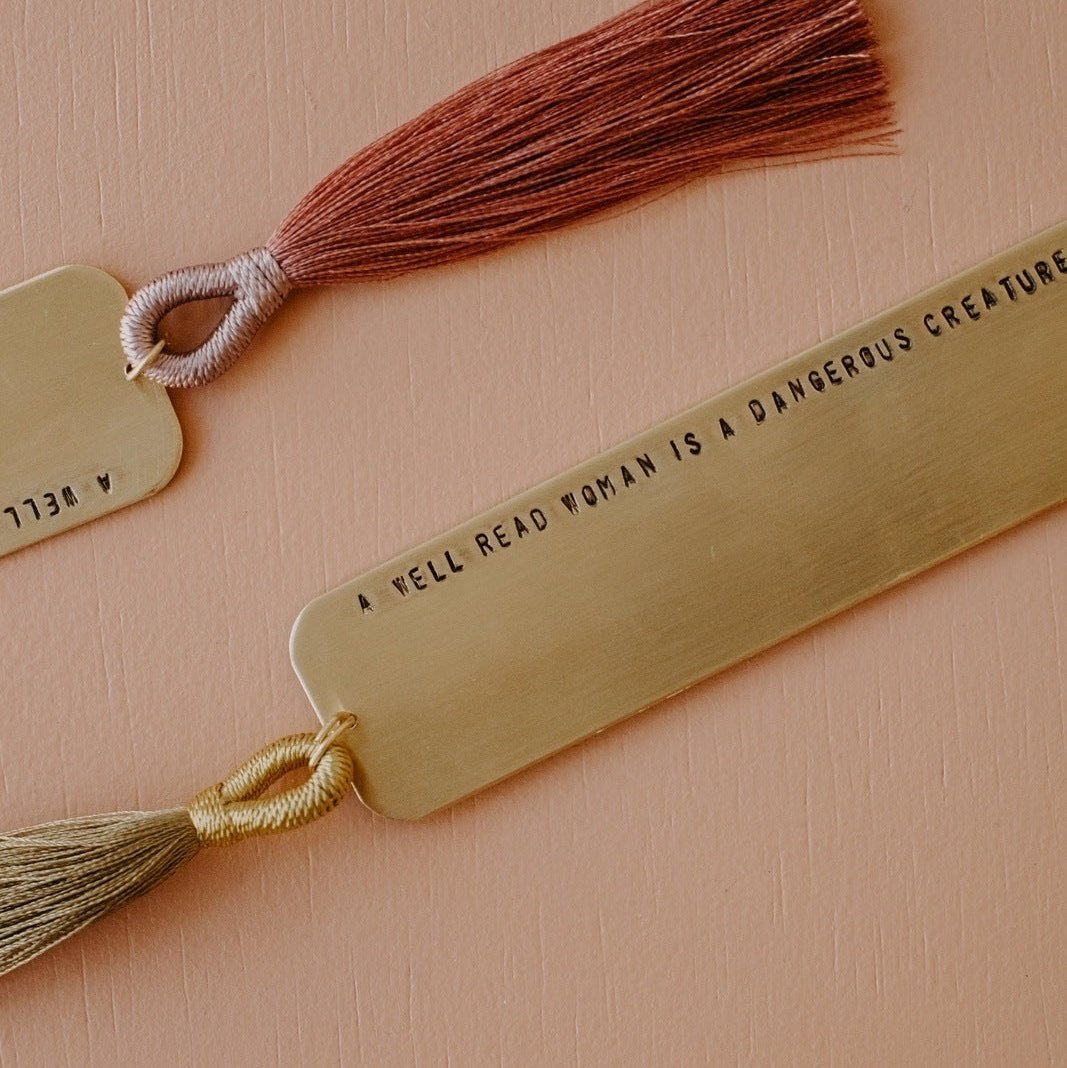 Custom Stamped Bookmark Notebooks + Journals