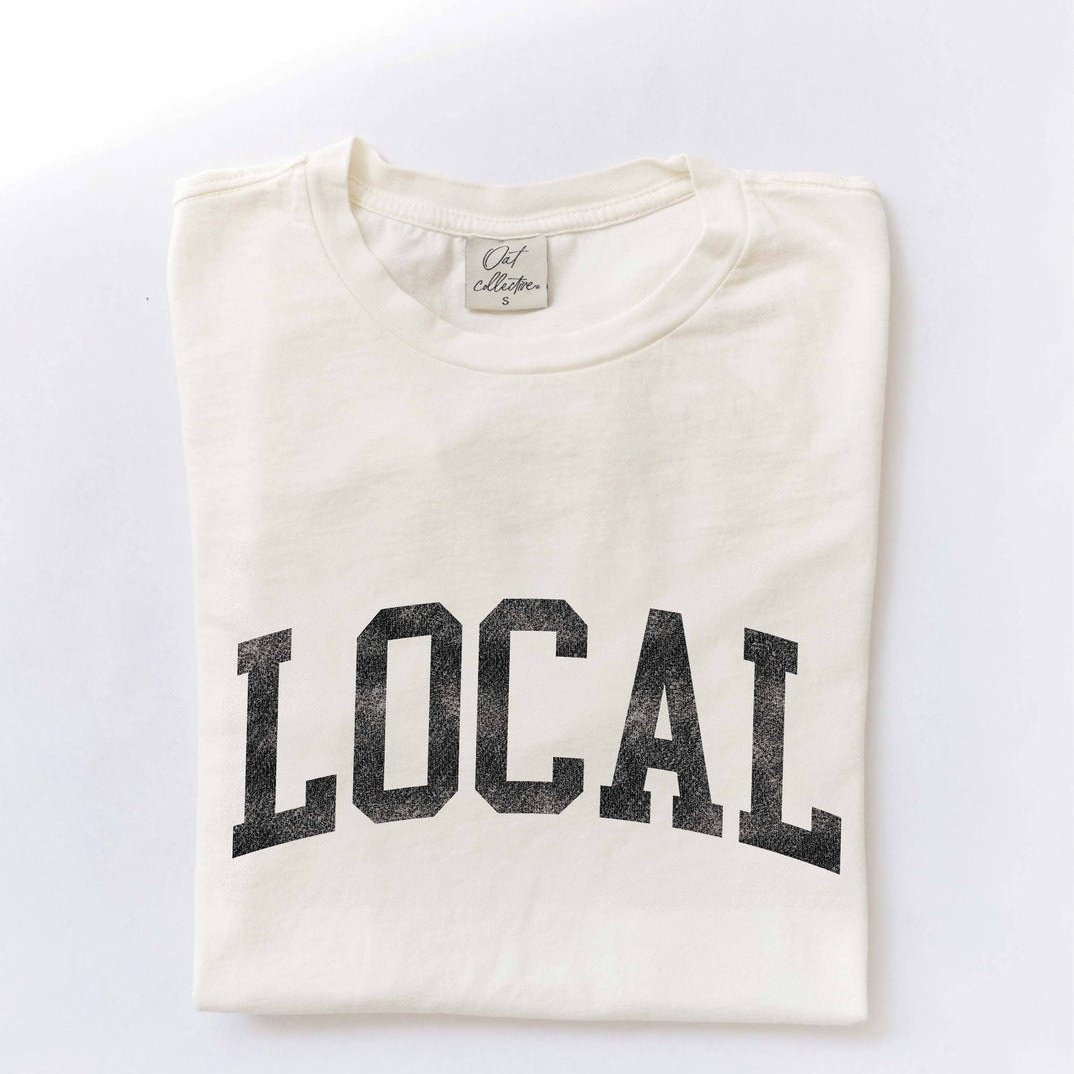 LOCAL Mineral Washed Graphic Tee Sweatshirts