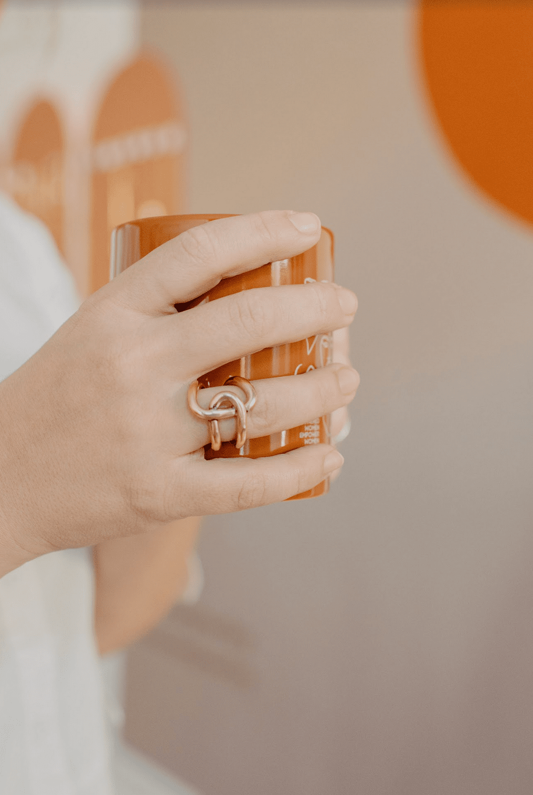 Lena Brass Ring Rings