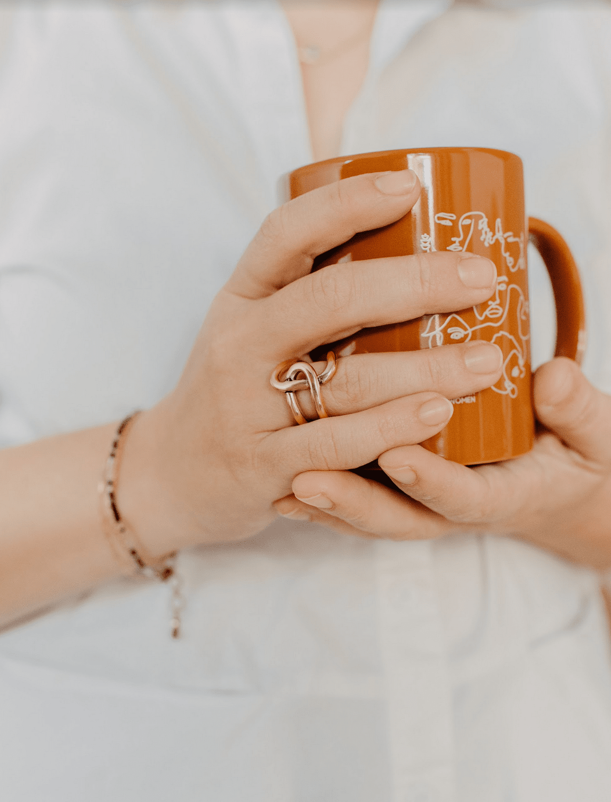 Lena Brass Ring Rings