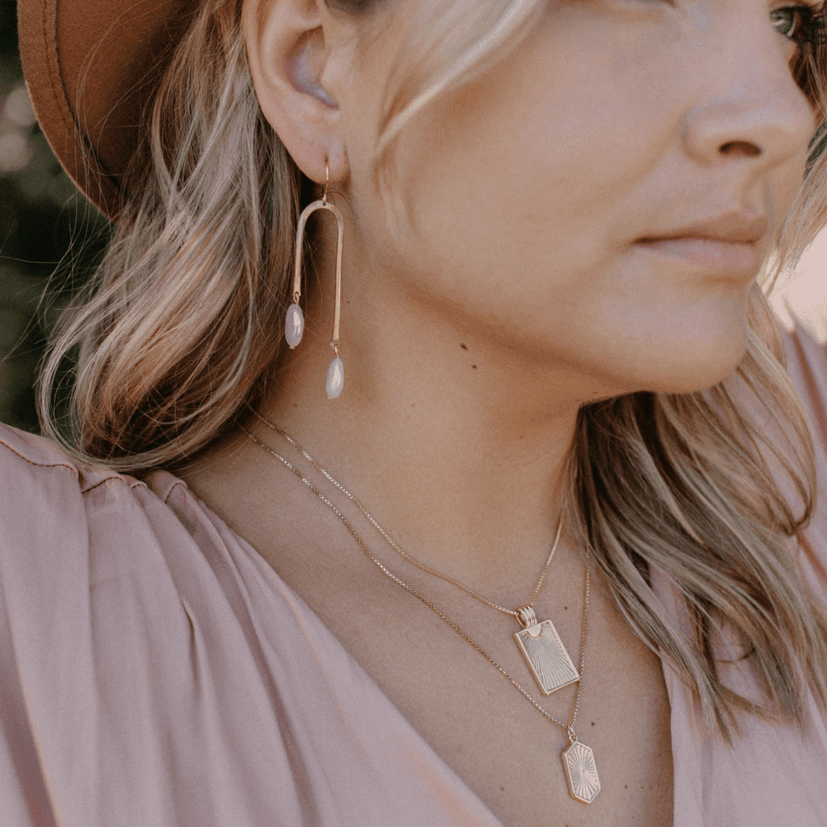 Lucy Pearl Earrings Earrings