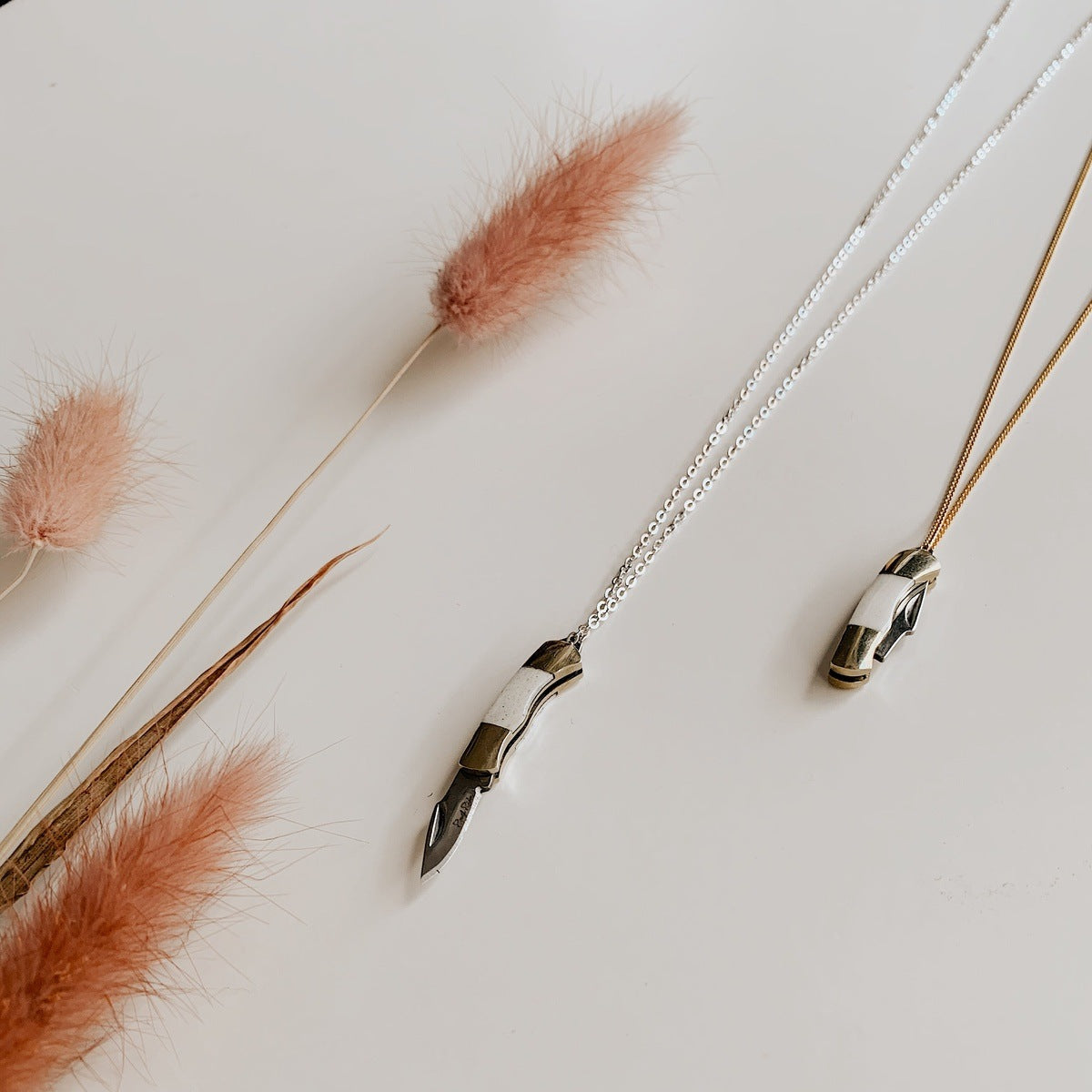 Pocket Knife Necklace Necklaces