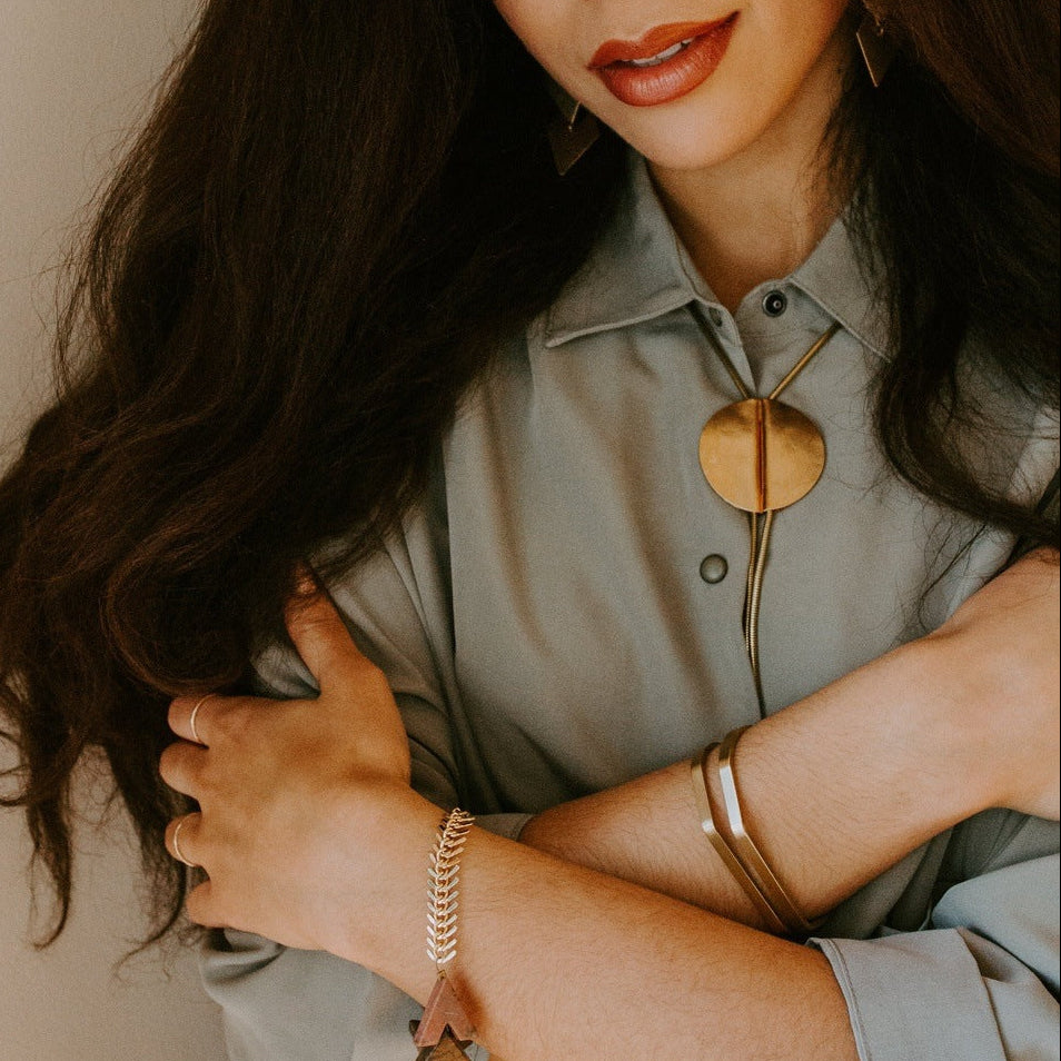 Nouvelle Lune Bolo Necklaces