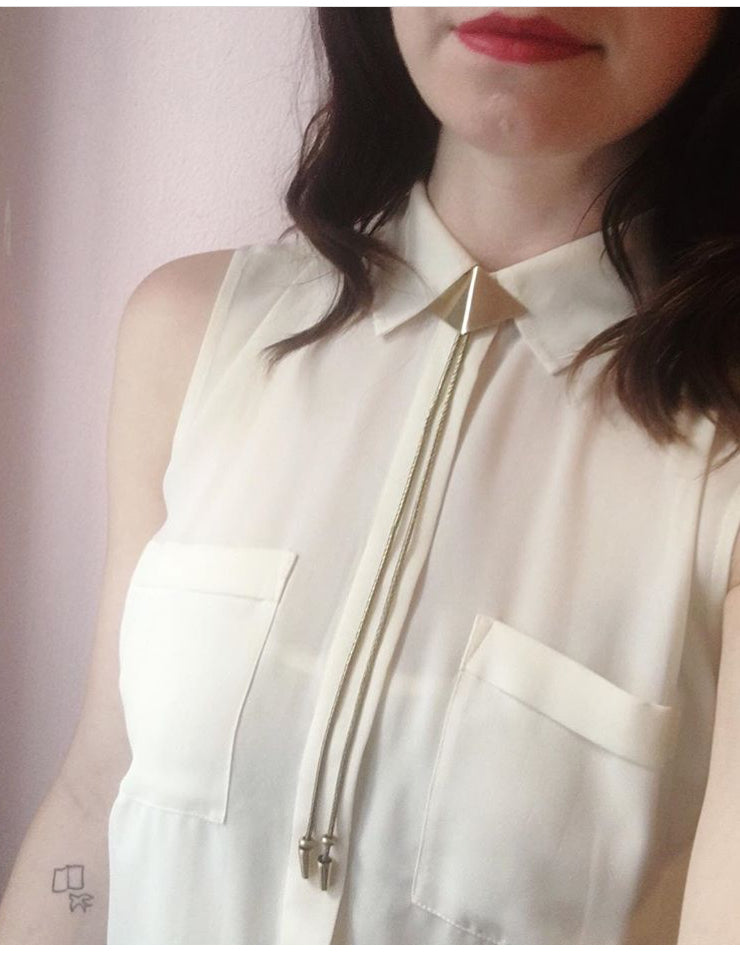 Petit Diamant Bolo Necklaces