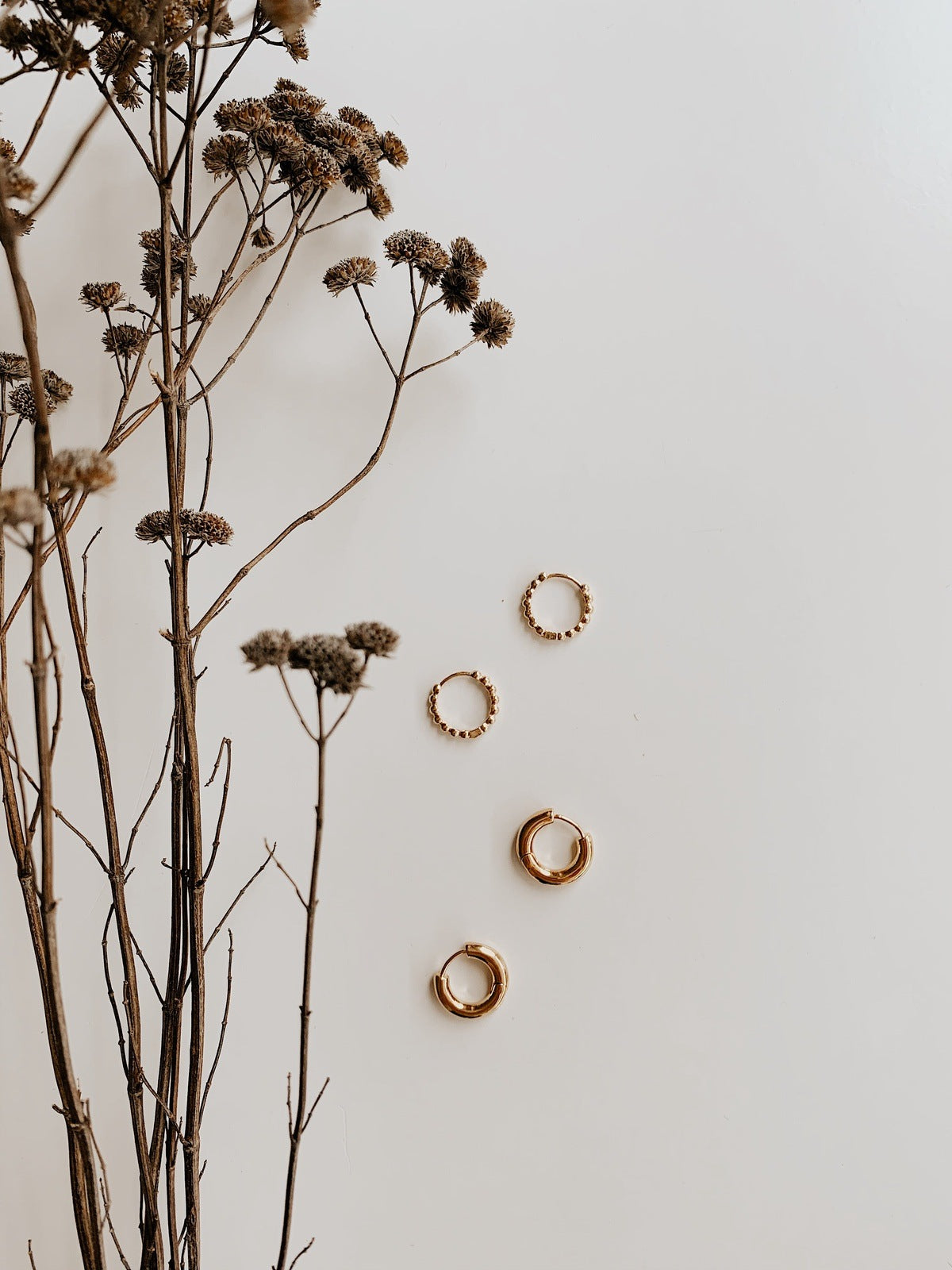 Petite Hoops Earrings