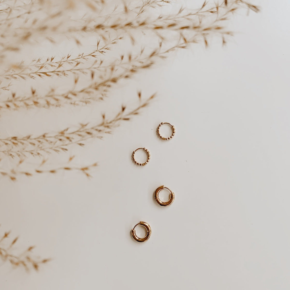 Petite Hoops Earrings