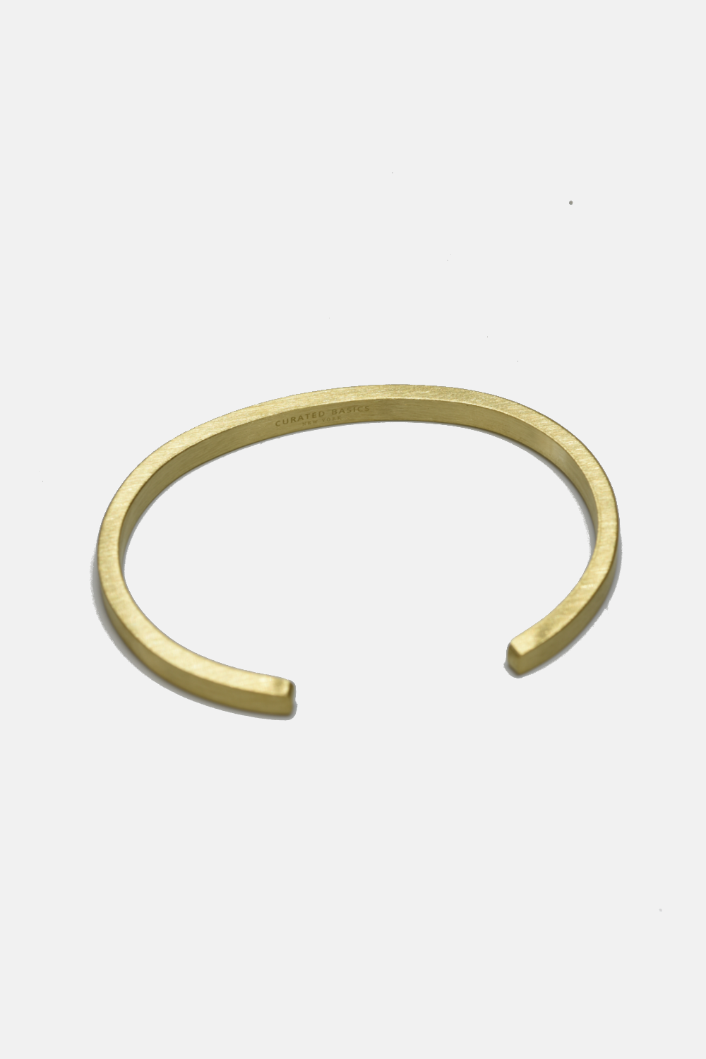 Brass or Steel Flat Cuff - Unisex