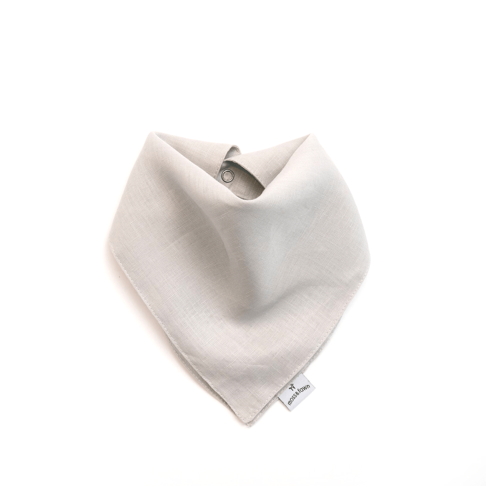 100% Linen Drool Bib Babies + Kids