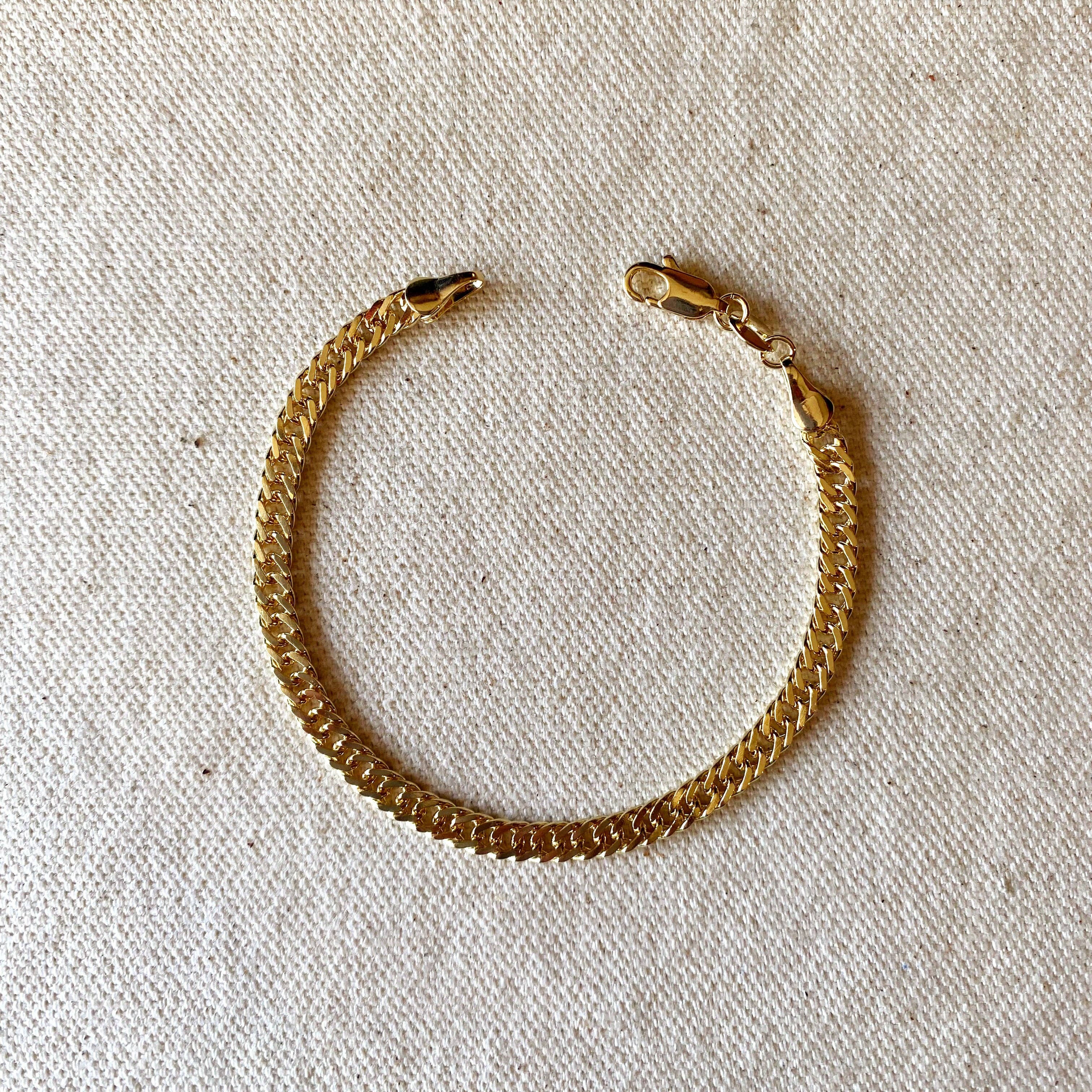 Dainty Curb Chain Bracelet