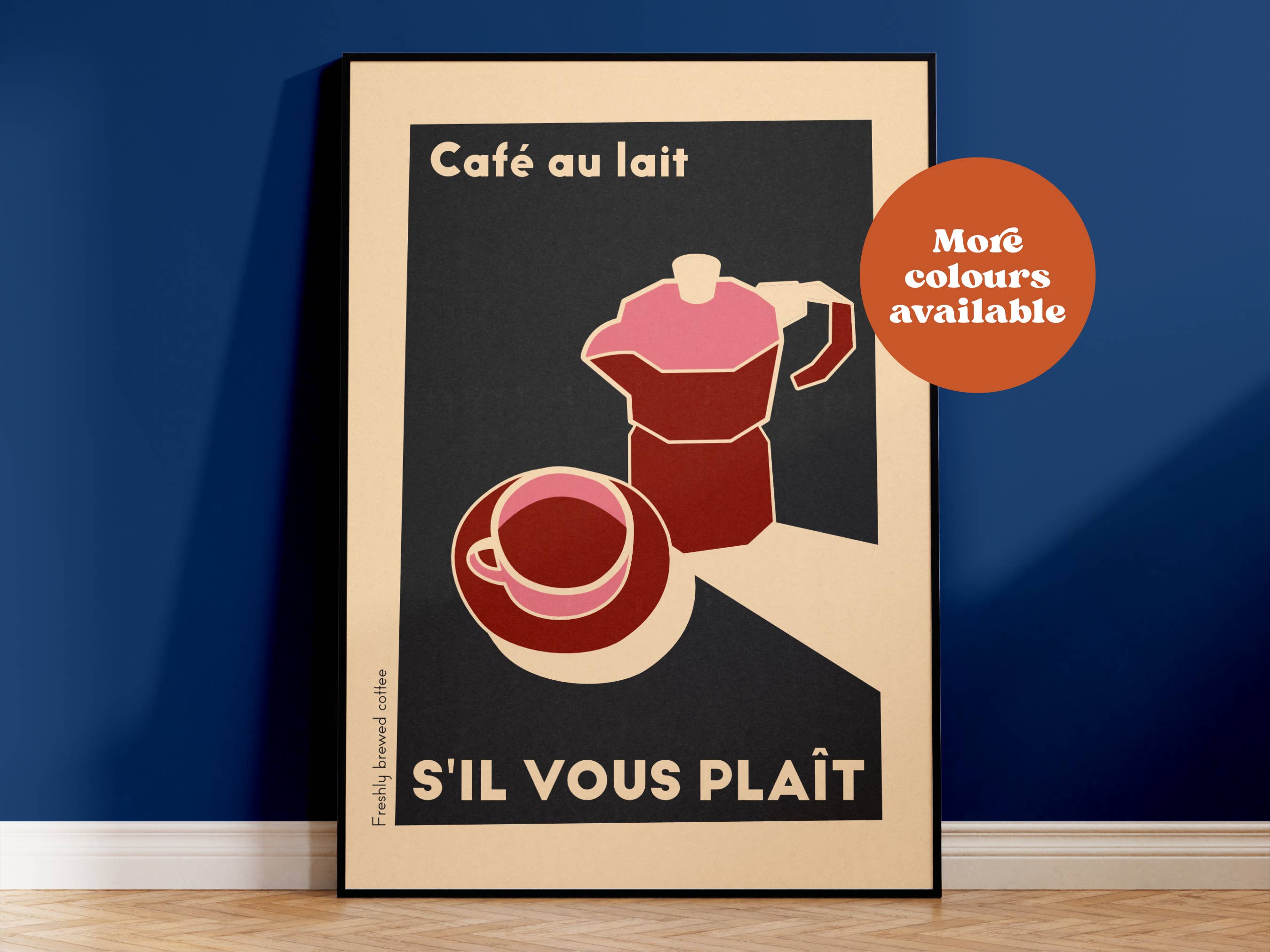 Cafe Au Lait Print