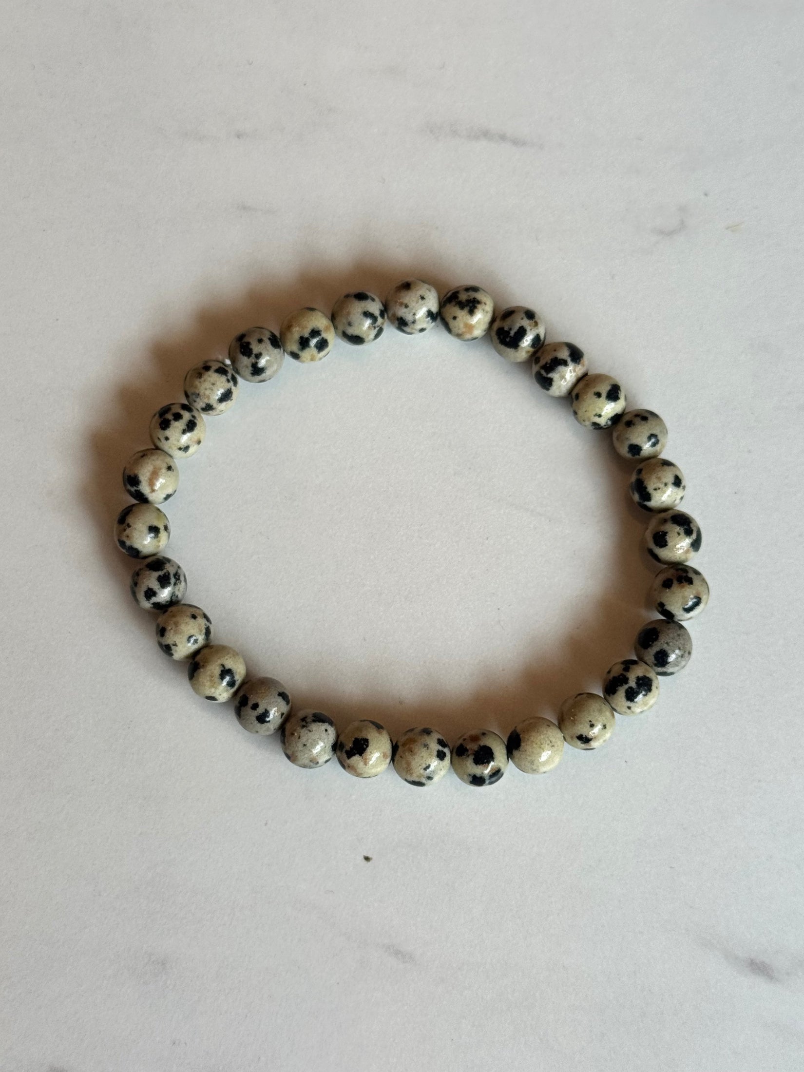 6mm Stone Beaded Bracelets 