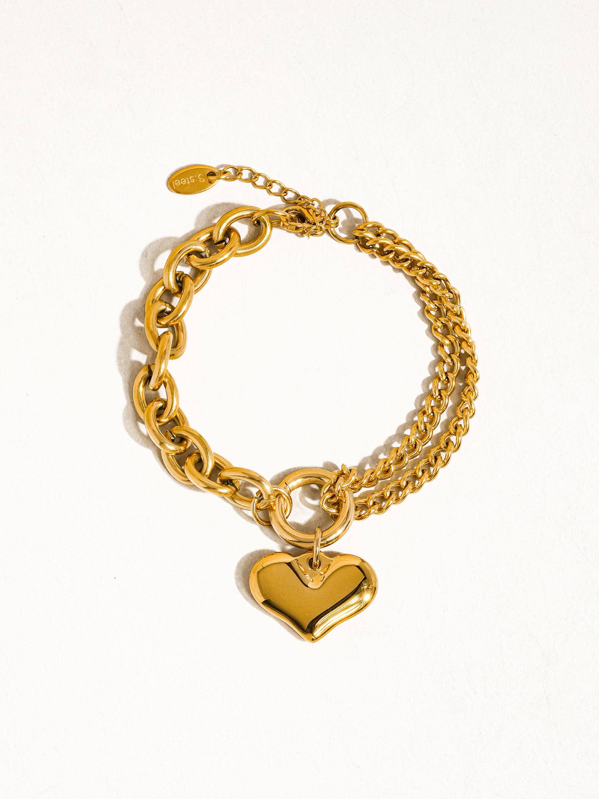 Allure Heart Chain Bracelet