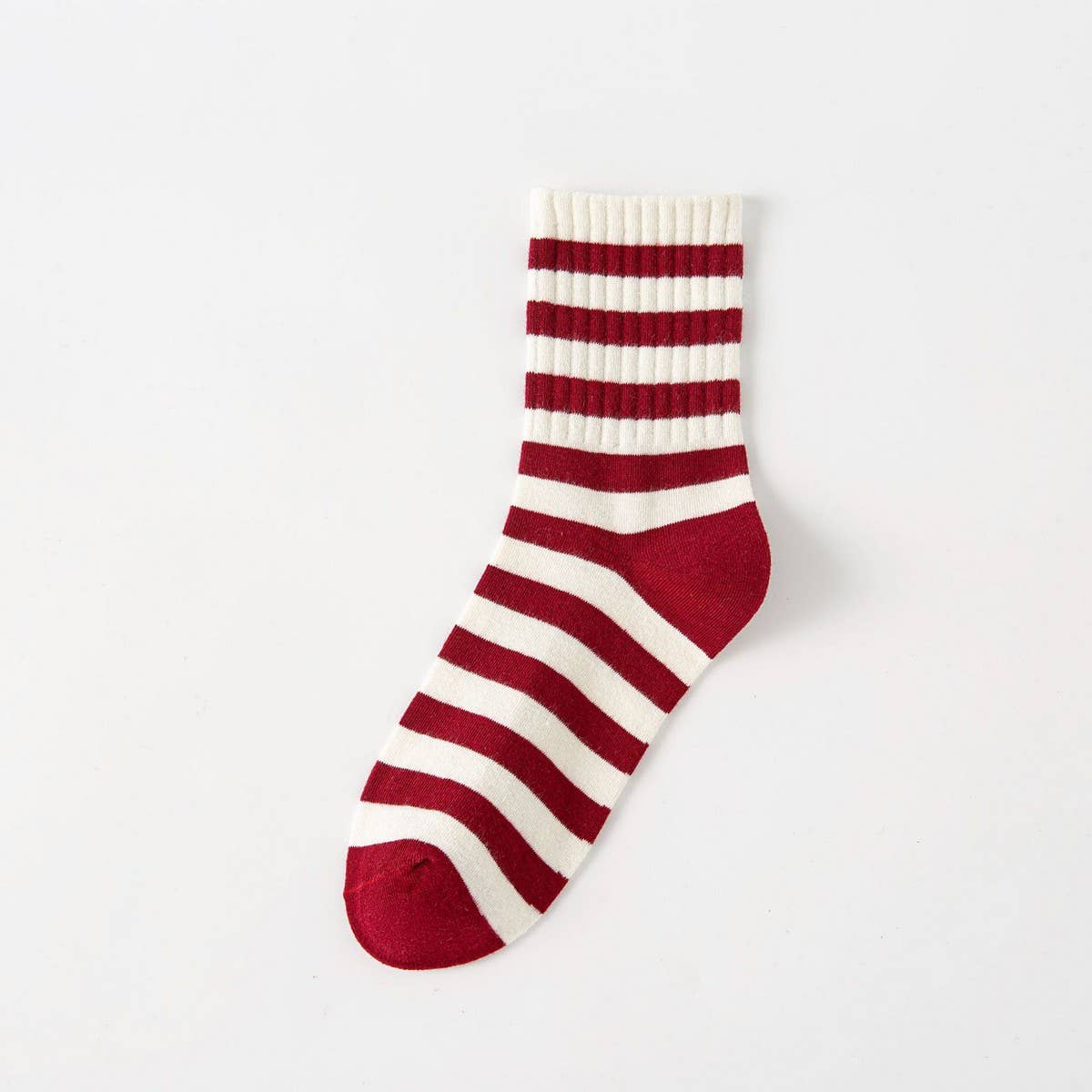 ACCITY - CHRISTMAS RED BOWS SOCKS FOR WOMEN_CWMS1371 