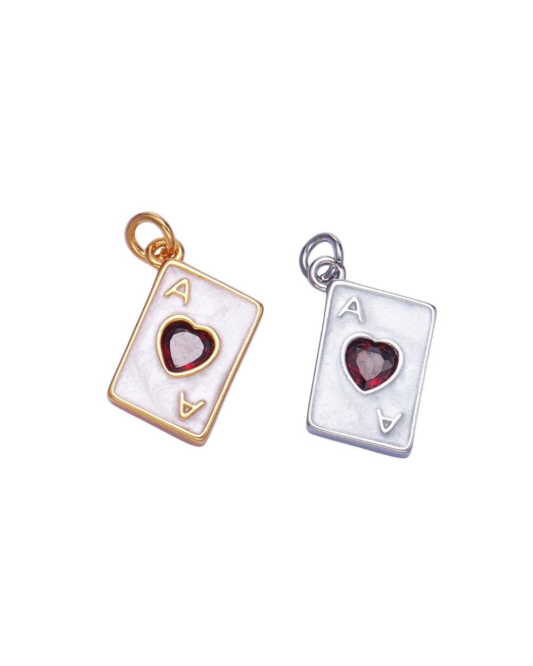 Ace of Hearts Charm Charms