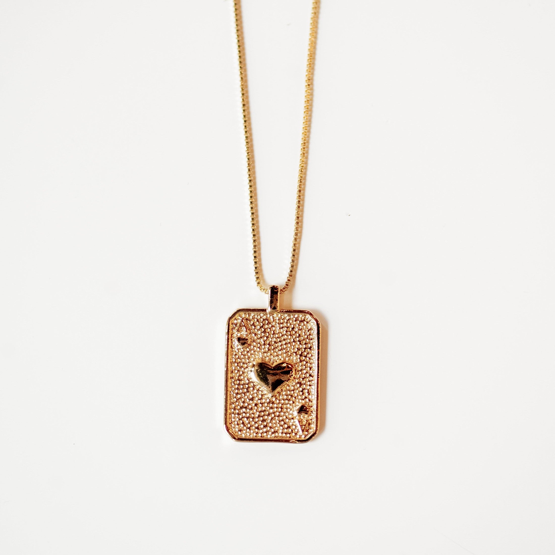 Ace of Hearts Necklace Necklaces