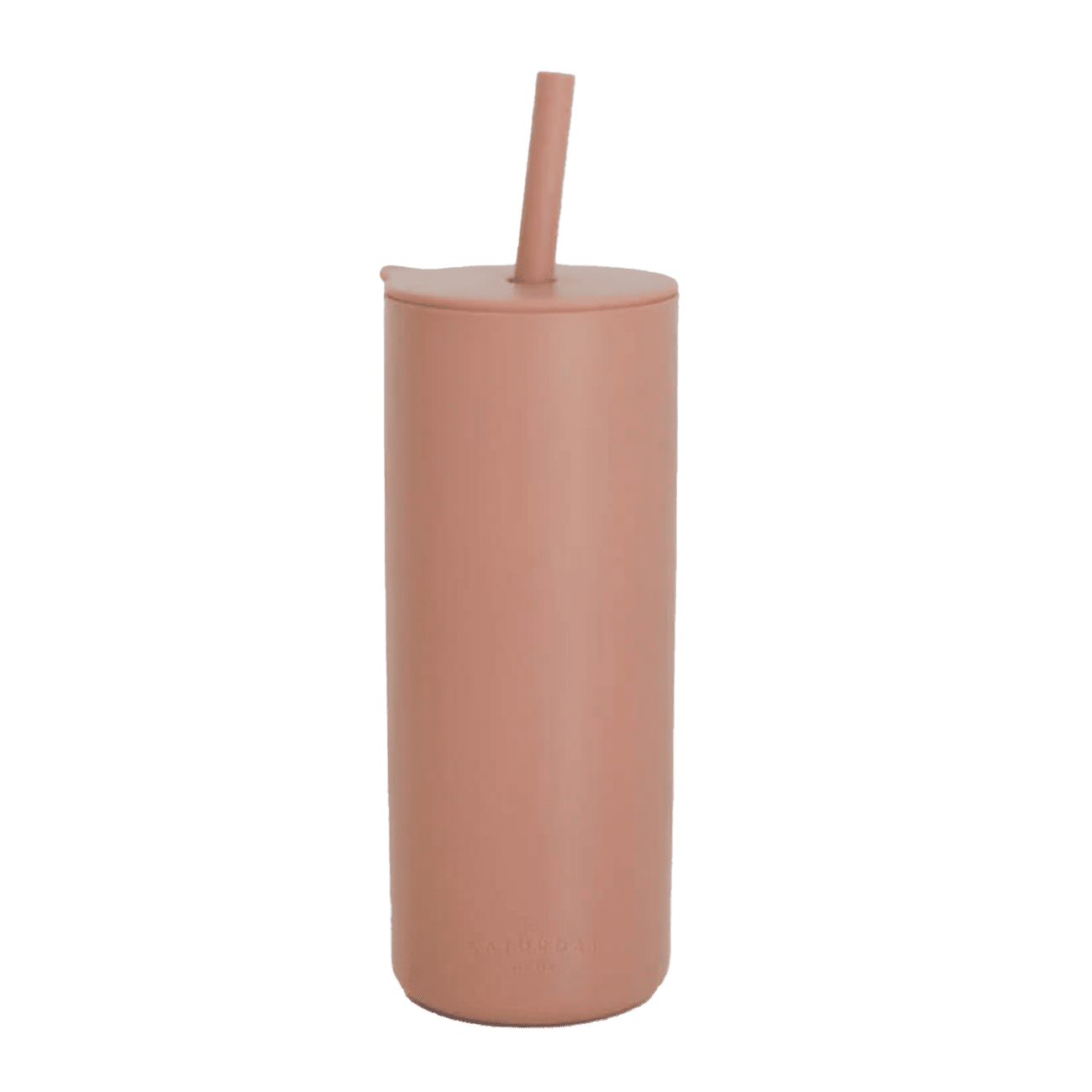 Adult Silicone Straw Cup - Coral Babies + Kids