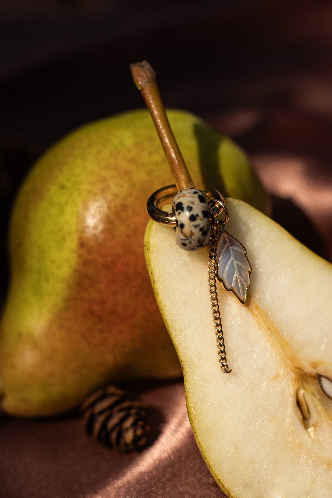 Aimée L'automne Hoops Earrings