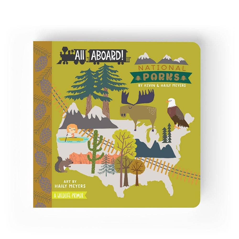 All Aboard National Parks Children's Book Books