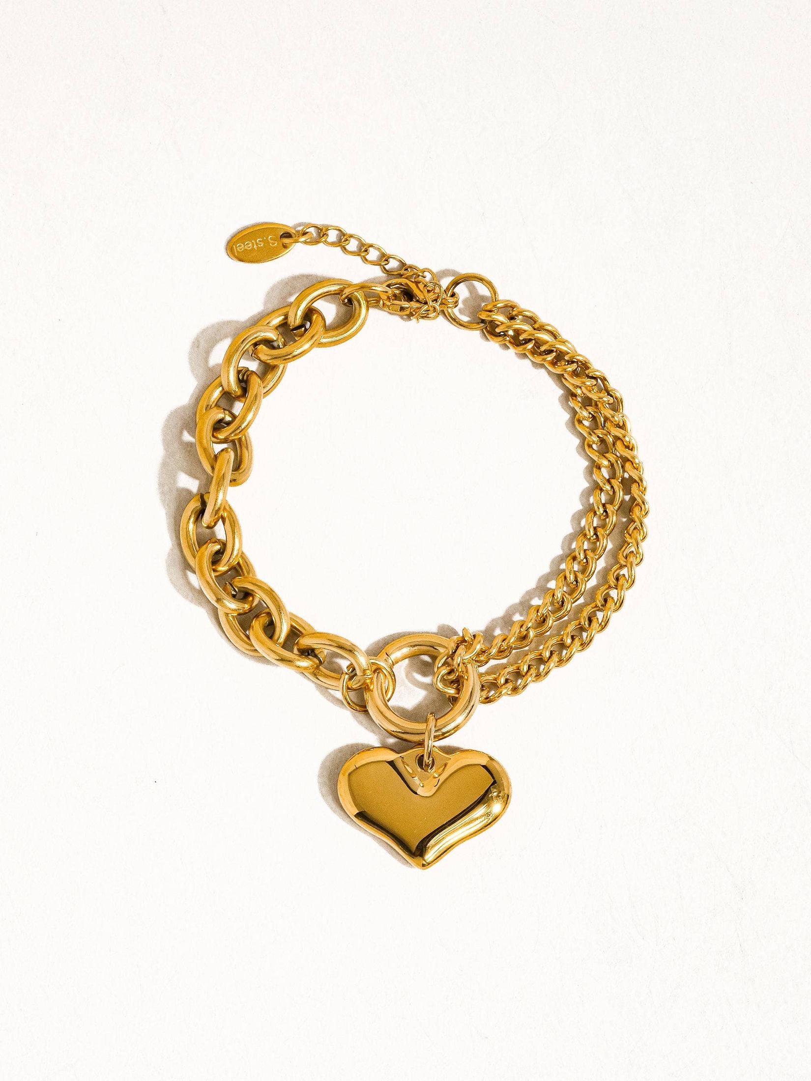 Allure Heart Chain Bracelet Bracelets + Anklets