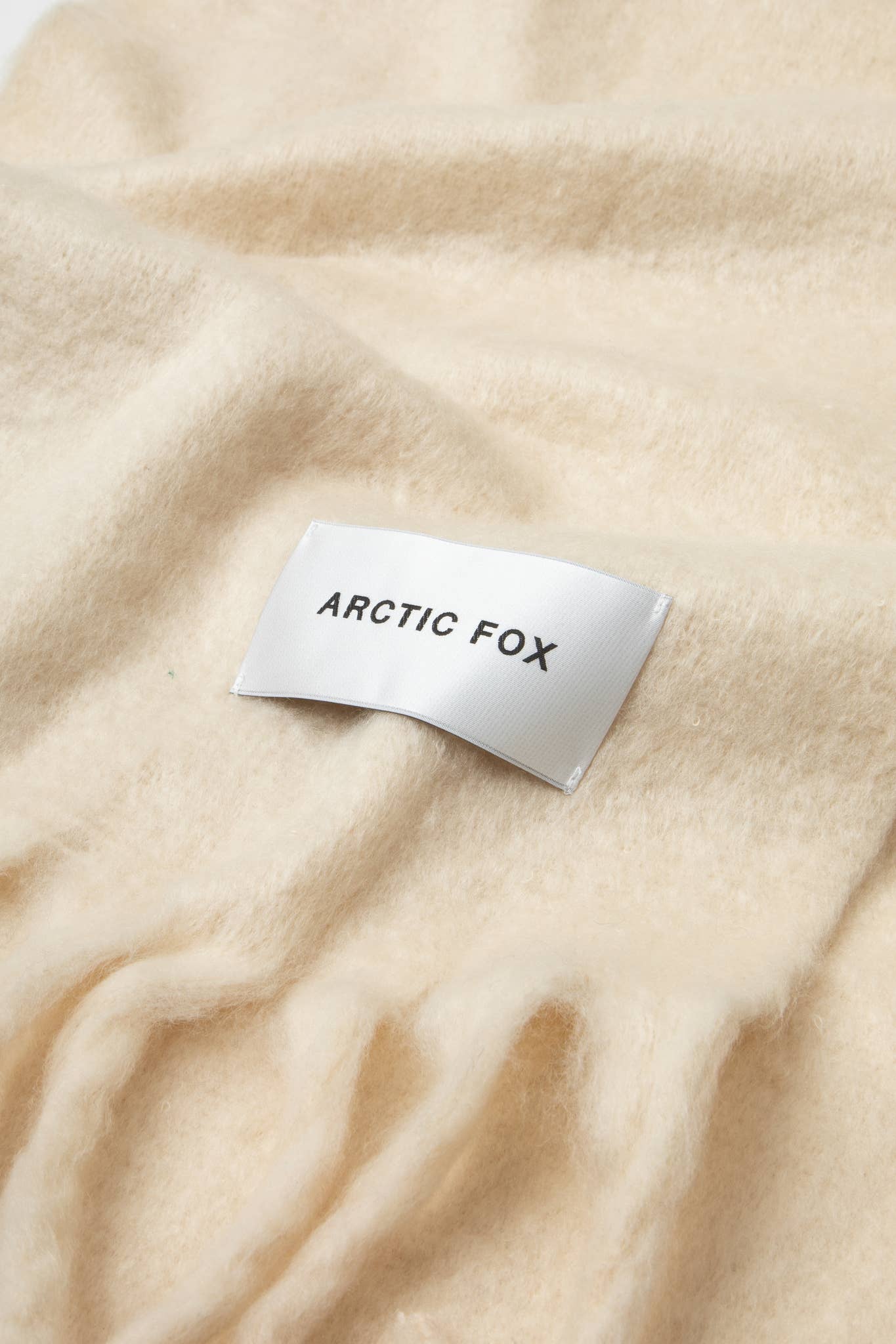 Arctic Fox & Co. - North America - The Reykjavik Scarf - 100% Recycled - Pebble Beige - FW25 
