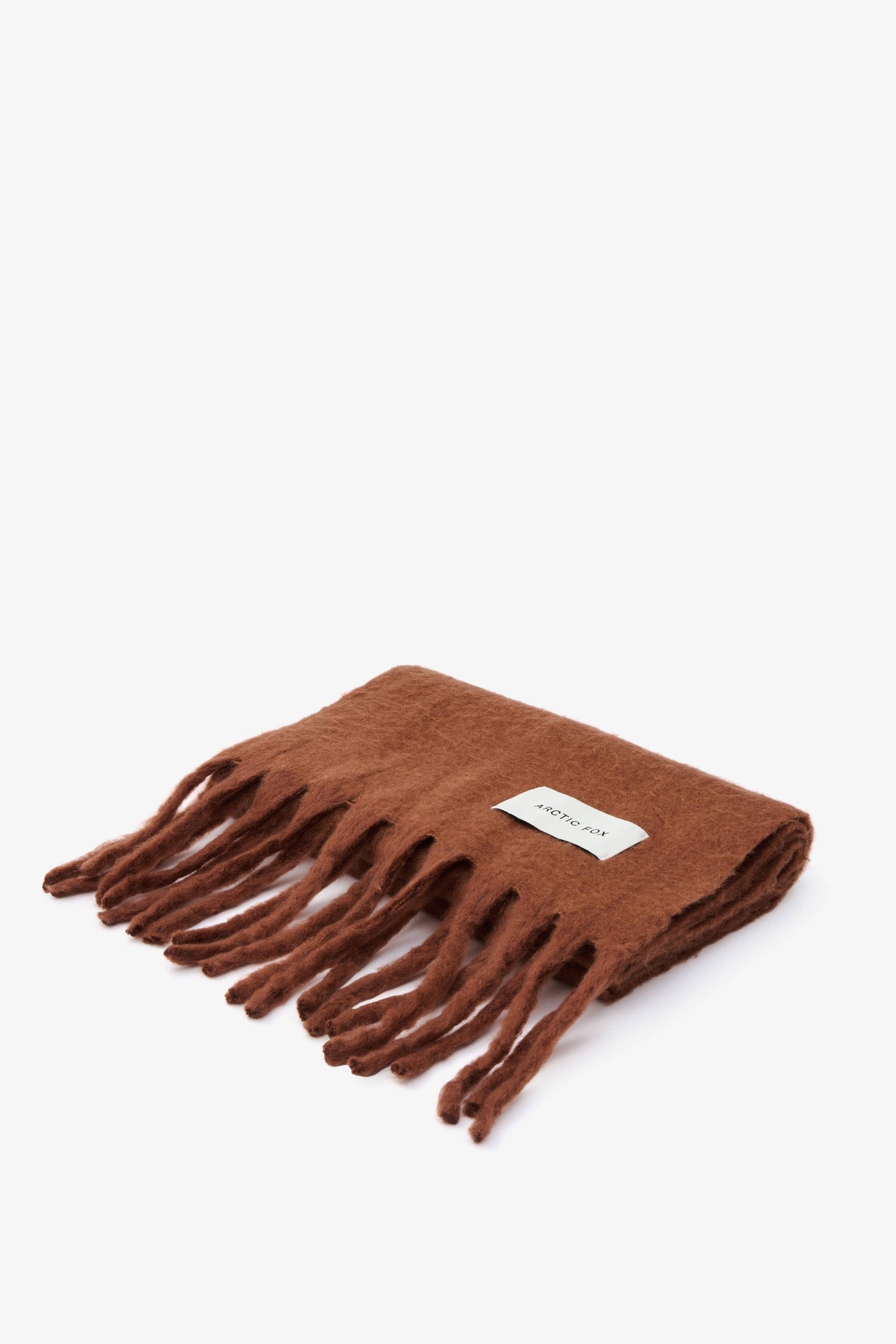Arctic Fox & Co. - North America - The Stockholm Scarf - 100% Recycled - Sepia - FW25 