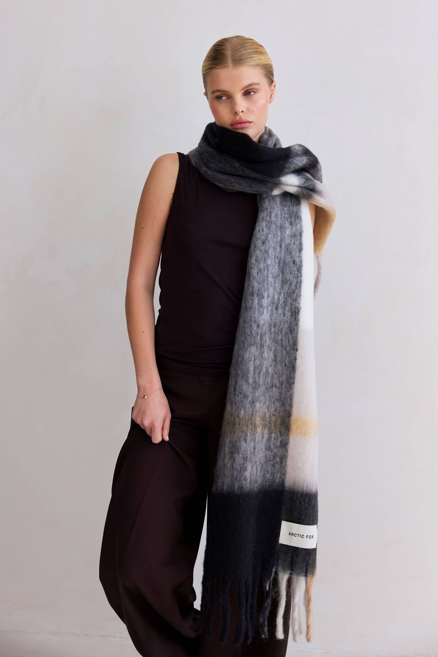 Arctic Fox & Co. - North America - The Stockholm Scarf - 100% Recycled - The Arctic - FW25 