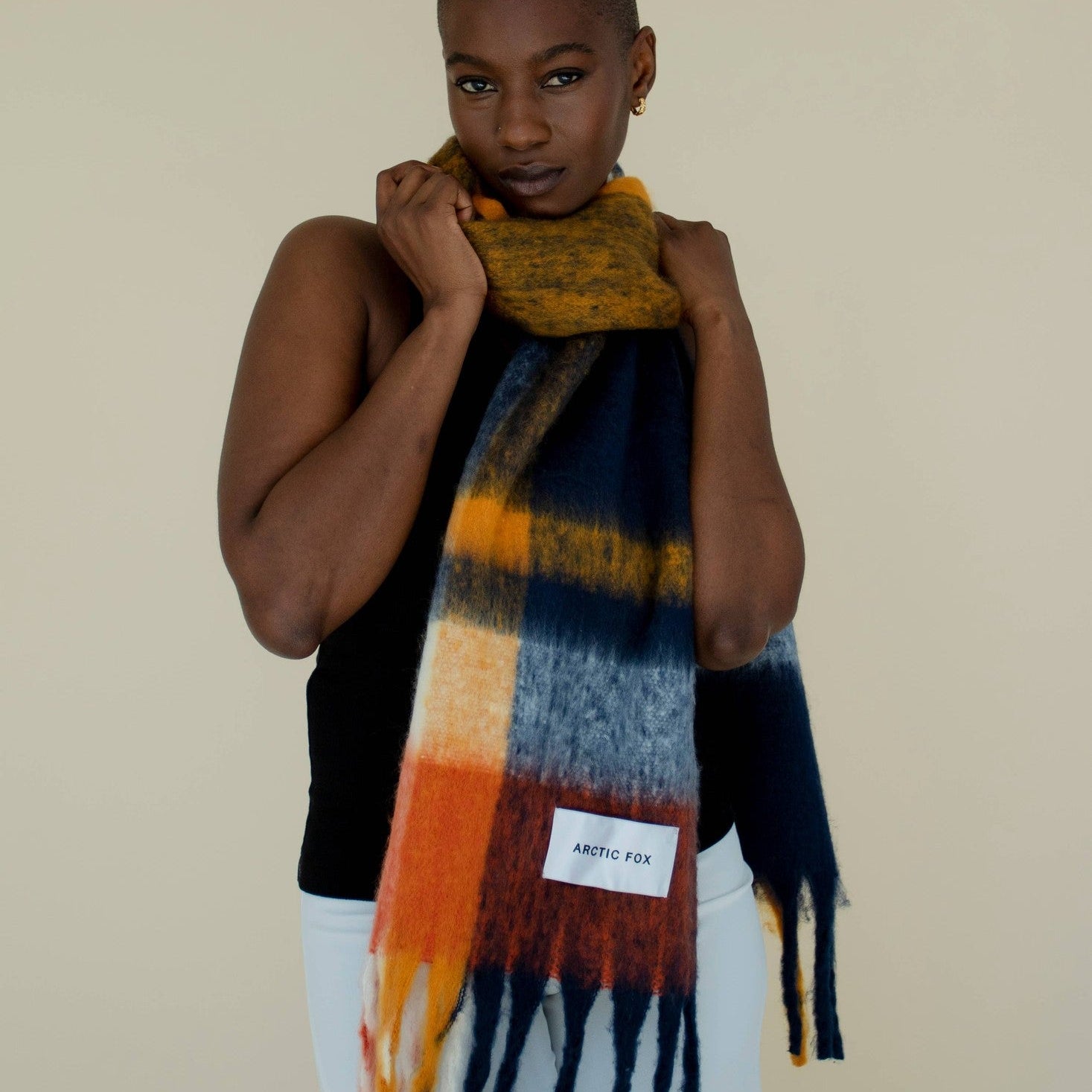 Arctic Fox & Co. - North America - The Stockholm Scarf - 100% Recycled - Midnight Summer - FW25 