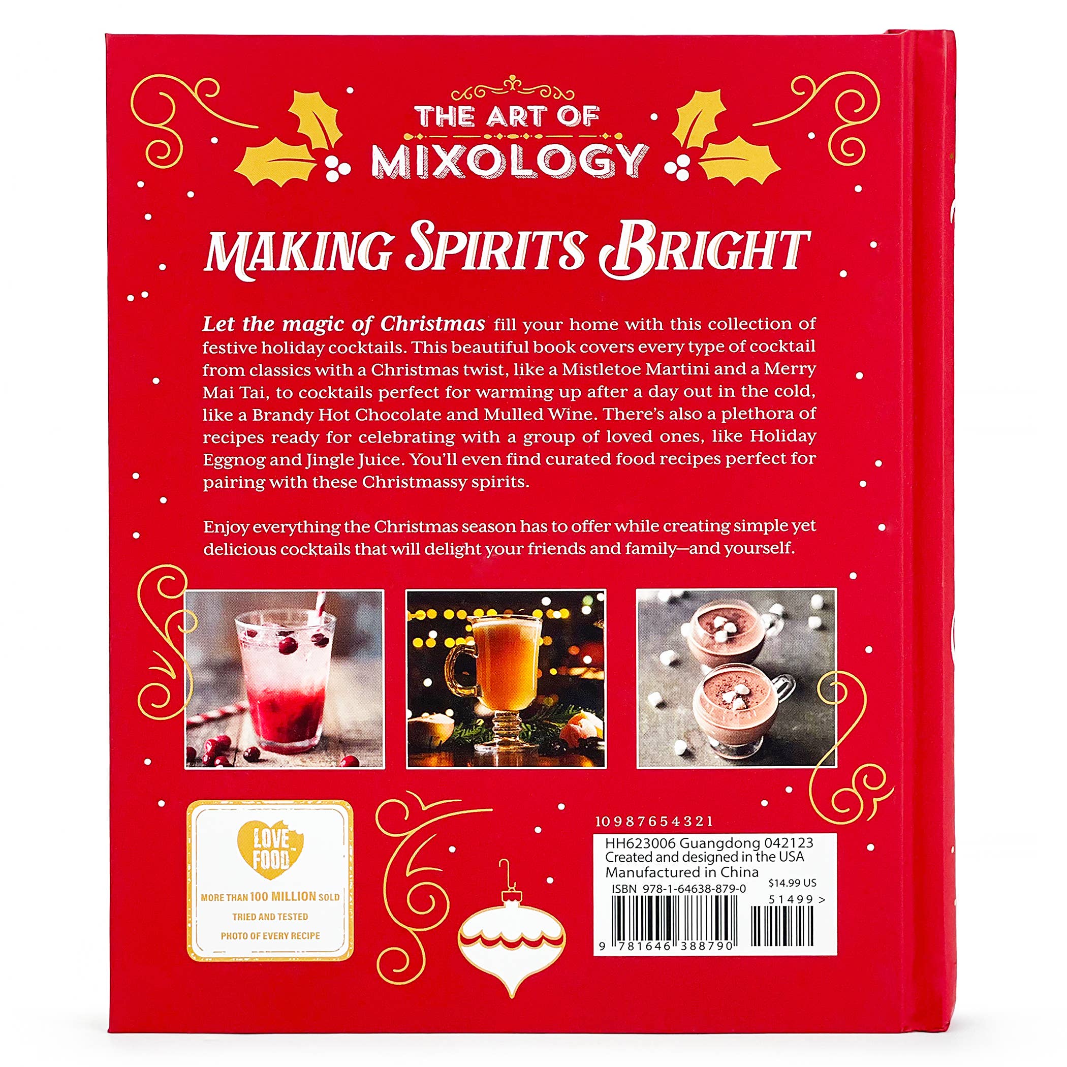 Art of Mixology:Making Spirits Bright Christmas Cocktails Books