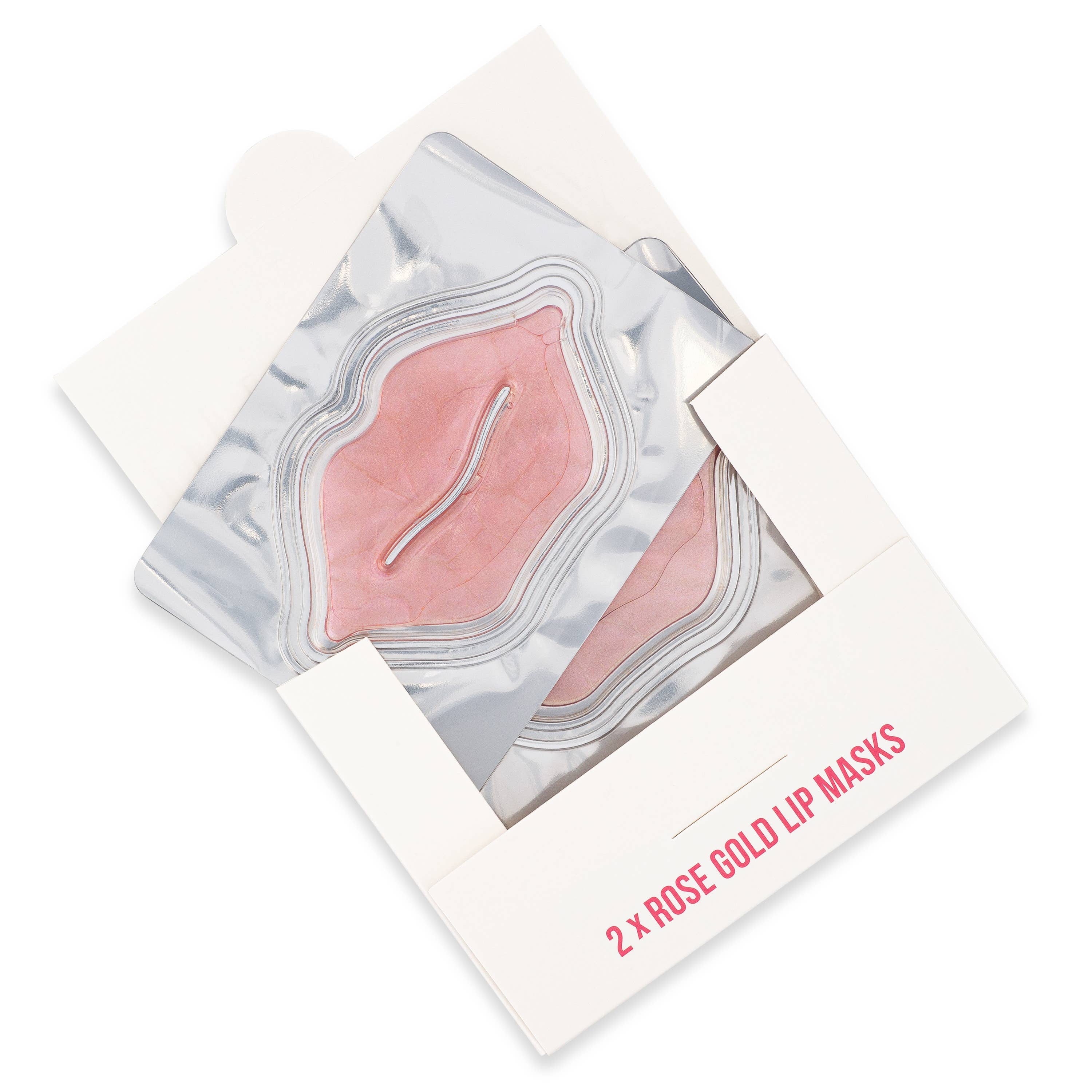 BITCHSTIX Rose Gold Lip Restoration Mask, 2 Pack Skin + Body